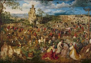 Cristo cargando la Cruz de Pieter Bruegel the Elder