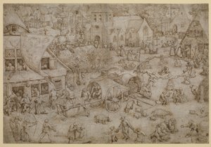 Kermis en Hoboken, 1559 de Pieter Bruegel the Elder