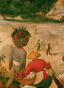 La cosecha del heno ... (óleo sobre madera de roble)