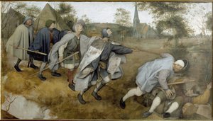 La parábola de los ciegos - Pintura de Pieter Bruegel the Elder