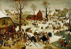 El Censo en Belén de Pieter the Younger Brueghel