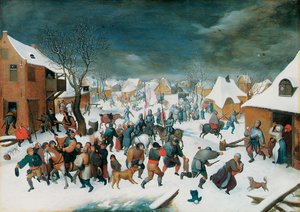 La masacre de los inocentes, 1605 de Pieter Brueghel the Younger