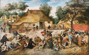 La boda campesina de Pieter the Younger Brueghel
