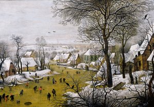 La trampa para pájaros de Pieter Brueghel the Younger