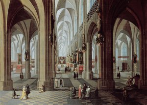 Interior de la Catedral de Amberes