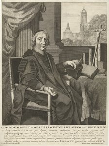 Retrato del pastor Abraham van Brienen de Pieter van Dijck