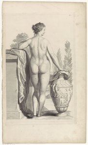 Estudio del desnudo femenino de Pieter van Gunst