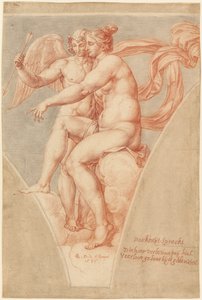 Venus y Cupido (según Rafael) de Pieter van Lint