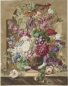 Arreglo floral de Pieter van Loo