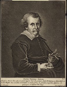 Retrato de David Teniers el Viejo de Pieter van Mol