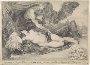Júpiter y Antiope de Pieter van Sompel