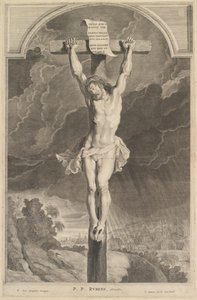 Cristo en la cruz de Pieter van Sompel