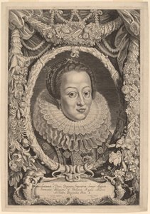 Eleanora, Esposa de Fernando II de Pieter van Sompel after Pieter Claesz Soutman