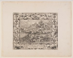 Agosto, de Los Doce Meses de Pieter van der Borcht
