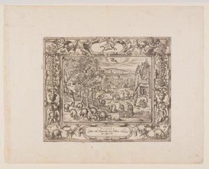 Noviembre, de Los Doce Meses de Pieter van der Borcht