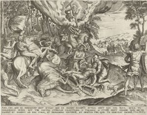 Conversión de Pablo de Pieter van der Heyden