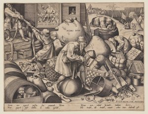 "Nemo Non" (Cada hombre busca su propio beneficio) de Pieter van der Heyden