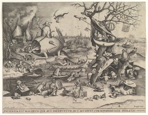 Paciencia Patientia, 1557 de Pieter van der Heyden