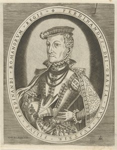 Retrato de Fernando II de Tirol Retratos de gobernantes (título de la serie) de Pieter van der Heyden