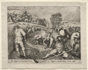 Las cuatro estaciones: Verano, 1570 de Pieter van der Heyden