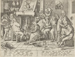 martes de carnaval de Pieter van der Heyden
