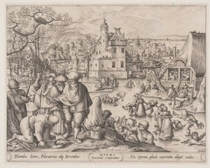 Invierno de Pieter van der Heyden