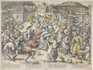 Feria de los tontos de Pieter van der Heyden