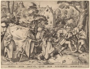La Boda de Mopsus y Nisa de Pieter van der Heyden after Pieter Bruegel the Elder