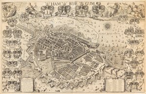 Mapa de Hamburgo de Pietersen