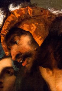 El pago del tributo, hacia 1650/60 (Óleo sobre lienzo)