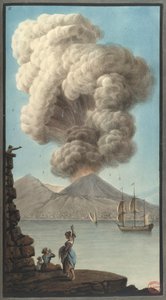 Erupción matutina del Monte Vesubio, de 
