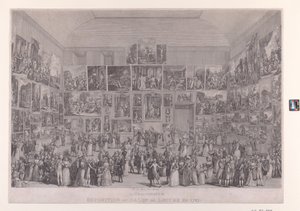 Exposición en el Salón del Louvre en 1787 de Pietro Antonio Martini