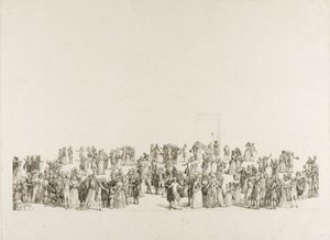 La exposición en el Salón del Louvre en 1787, 1787