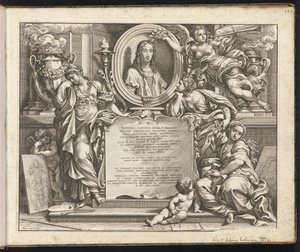 Retrato de Rafael Biblia de Rafael (título de la serie) Imagines Veteris ac Novi Testamenti (título de la serie) de Pietro Aquila