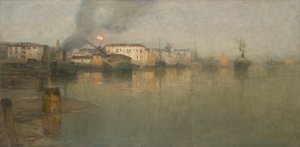 Venecia ("De sole e luna") de Pietro Fragiacomo