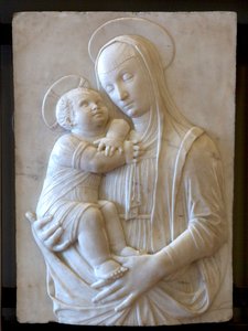 Virgen con Niño (mármol)