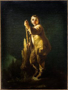 Pastor de pie, hacia 1740 (Óleo sobre lienzo) de Pietro Longhi