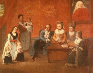 La familia Michiel, c.1780 de Pietro Longhi