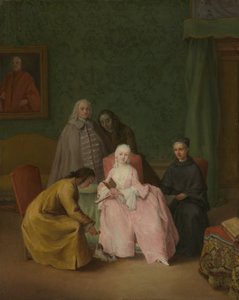 La Visita, 1746 de Pietro Longhi