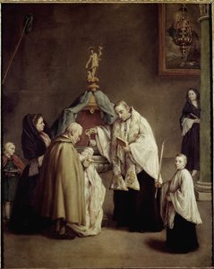 El bautismo de Pietro Longhi