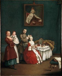 El peluquero de Pietro Longhi