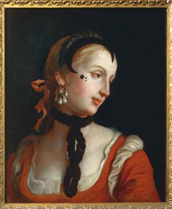 Venecia: Mujer con un Lunar
