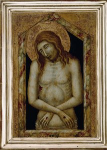 Cristo como el Redentor Sufriente de Pietro Lorenzetti