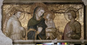 La Virgen y el Niño entre San Juan y San Francisco