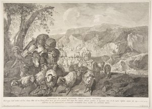 Partida de David el pastor de la casa de su padre (detalle), 1743-63