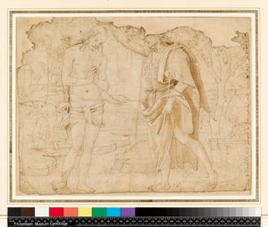 Bautismo de Cristo de Pietro Perugino