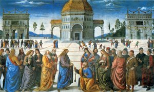 Entrega de las Llaves a San Pedro, 1481