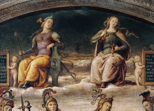 Fortaleza y Templanza (detalle)