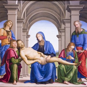 Piedad de Pietro Perugino
