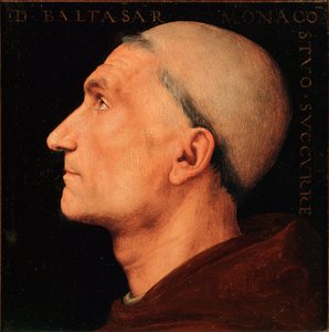Retrato de Don Baldassarre di Antonio di Angelo, monje de la Abadía de Vallombrosa de Pietro Perugino